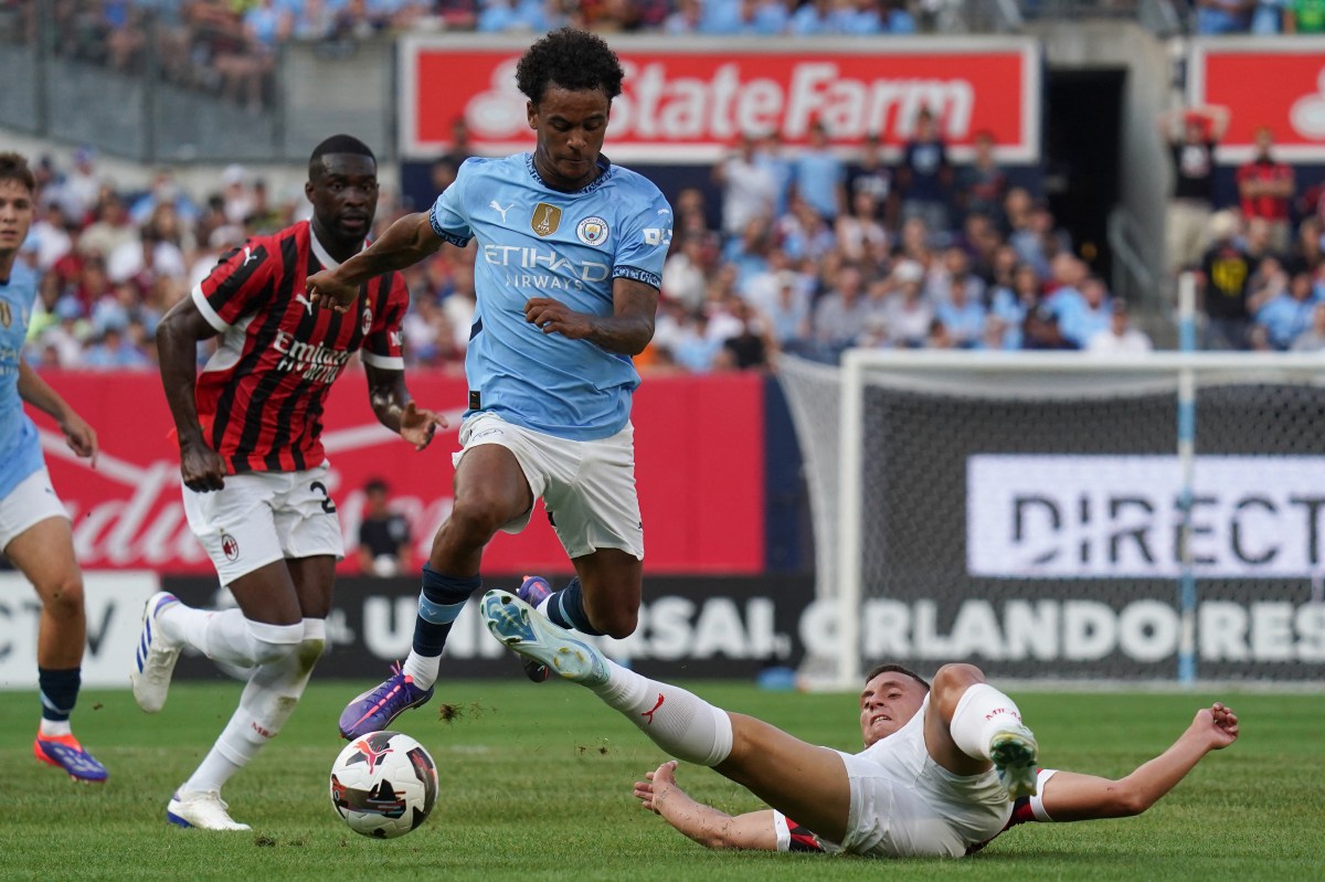 Oscar Bobb Manchester City New York Yankee Stadium