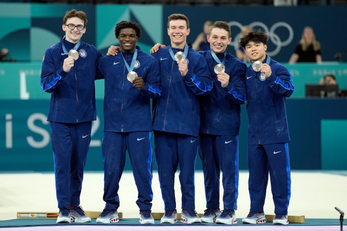 USA men's team gymnastics olympics