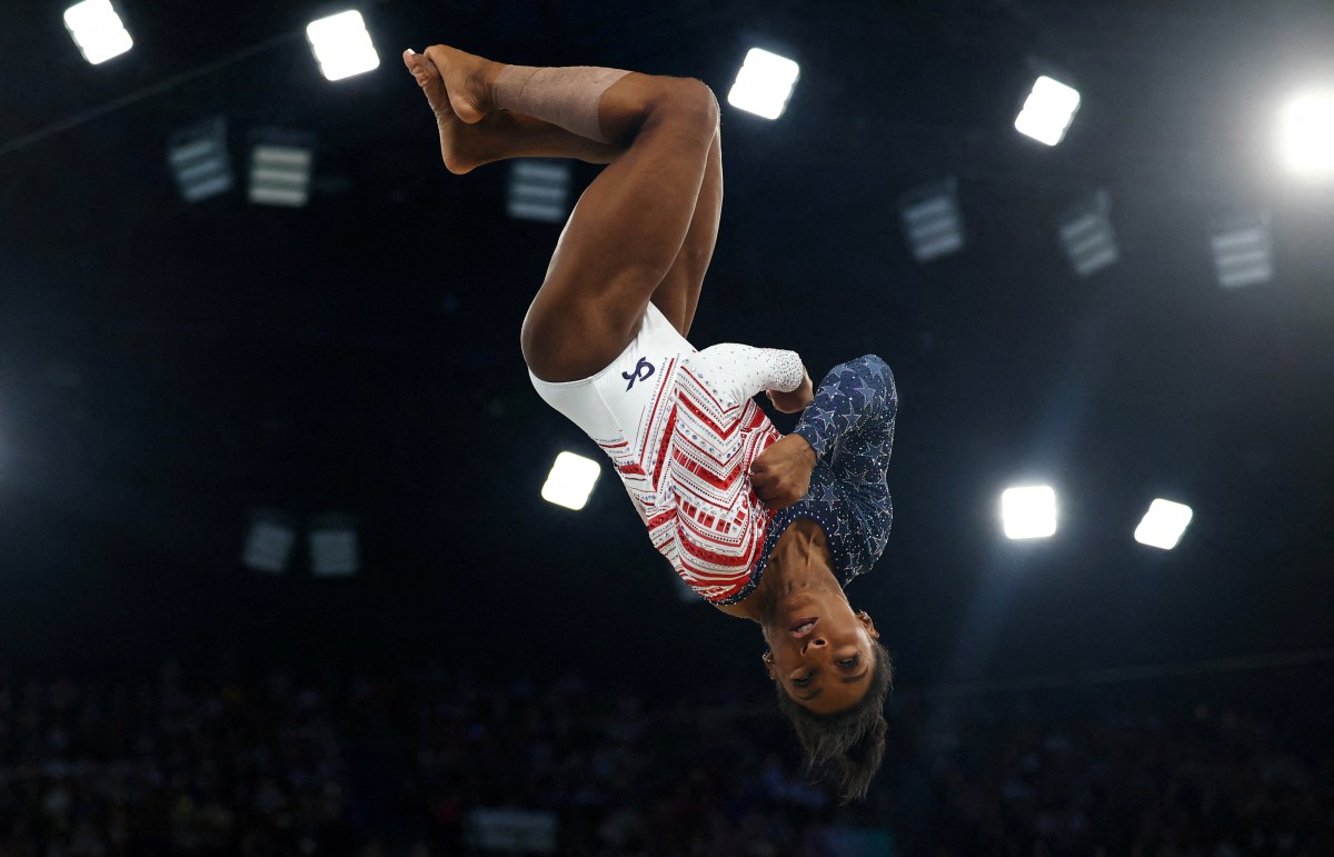 Simone Biles soars en route to gold medal in Paris Olympics gymnastics