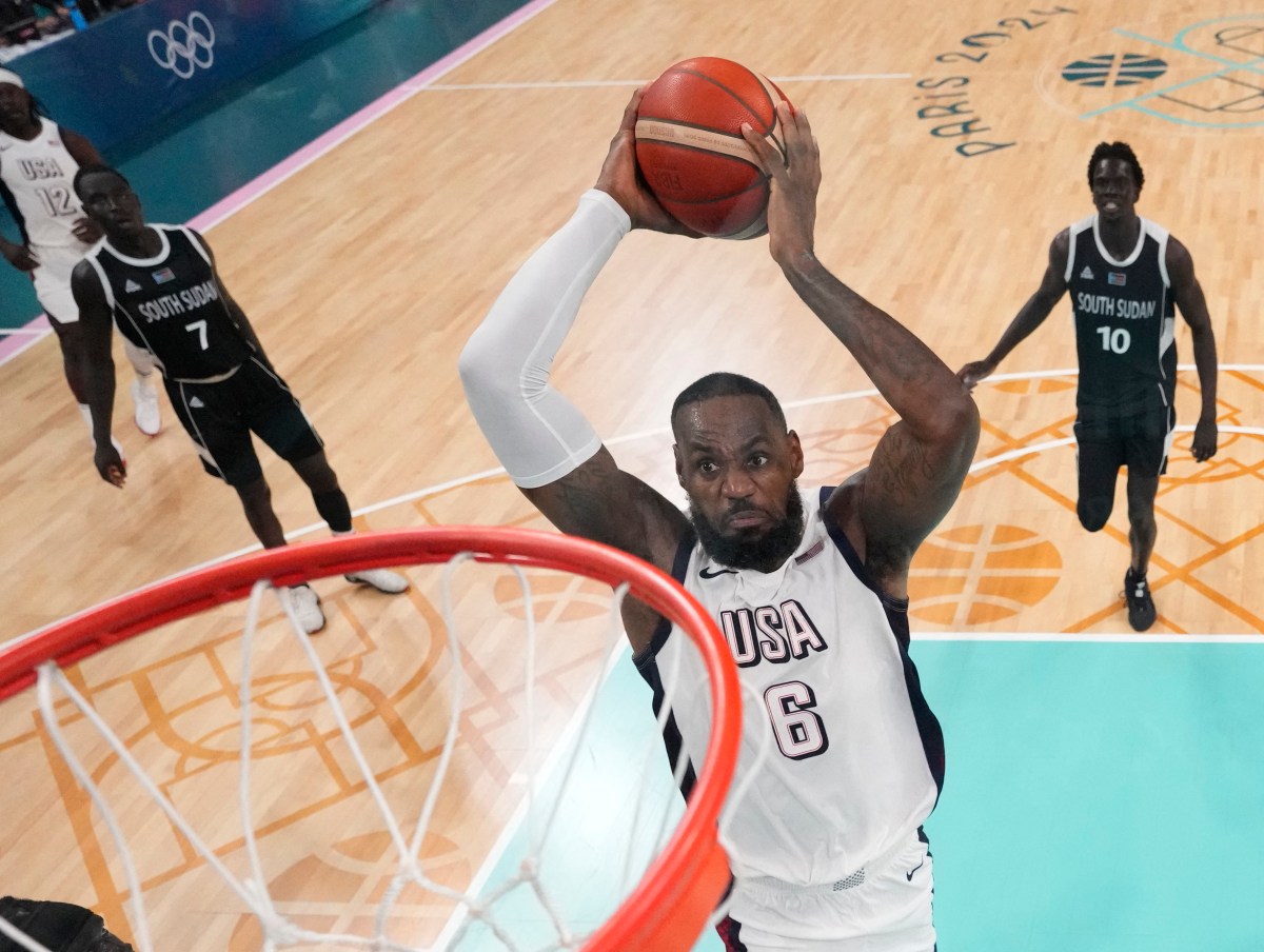 LeBron James Team USA Basketball Olympics