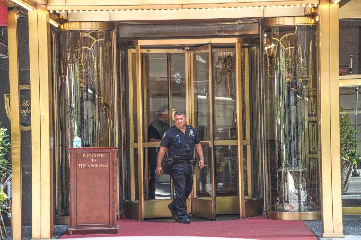 A 64-year-old man died after allegedly jumping to his death from the 20th floor of the Kimberly Hotel located at 145 East 50th Street.