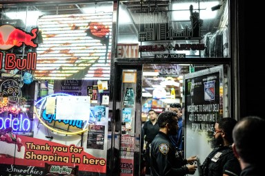 The Family Deli on East Tremont Avenue in the Bronx was raided on July 16, 2024.