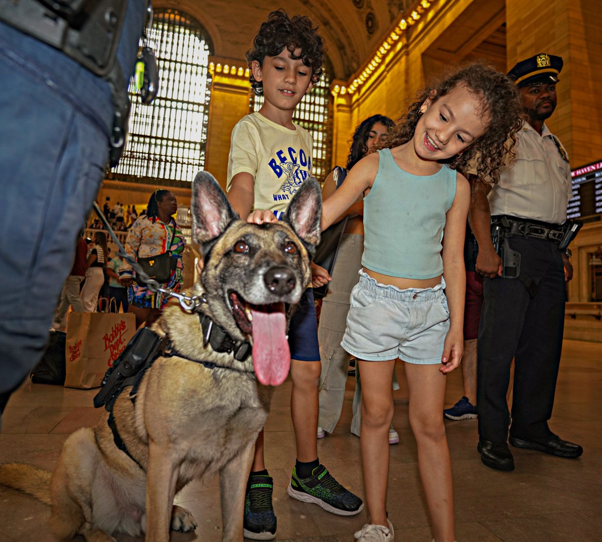 Shabba gets shown love in Grand Central