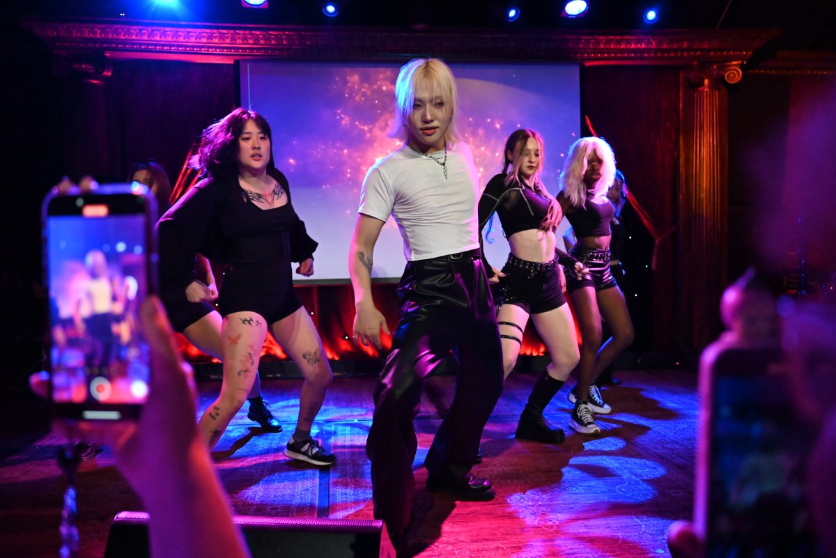 K-pop star Black On performed on July 6 at the Cutting Room.