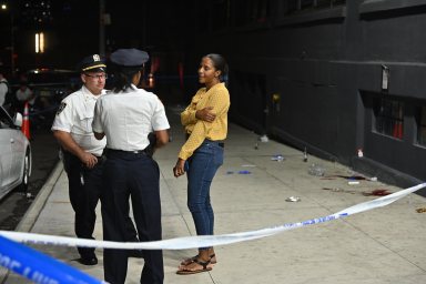 Scene of Brooklyn shooting