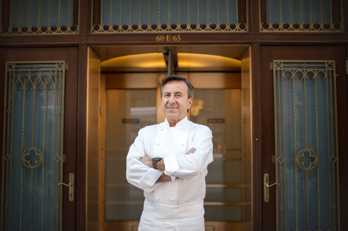 Daniel Boulud, head of the Boulud Sur Mer series