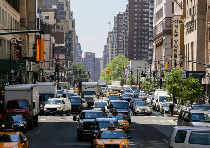 Traffic in New York