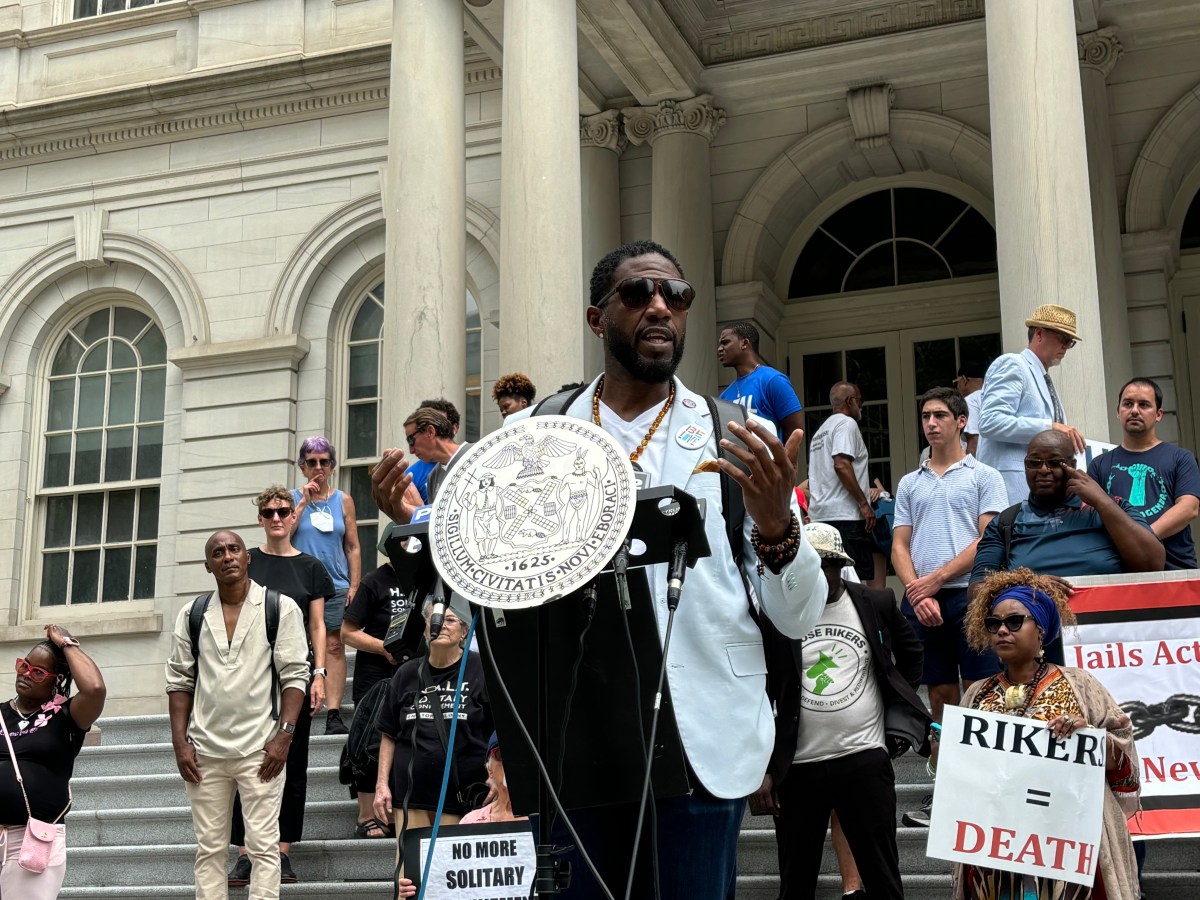 Jumaane Williams speaks on solitary confinement ban law being paused