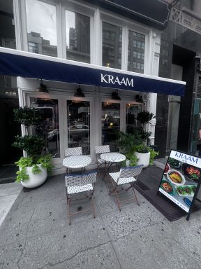 Kraam, a new Thai dining establishment in NoMad.