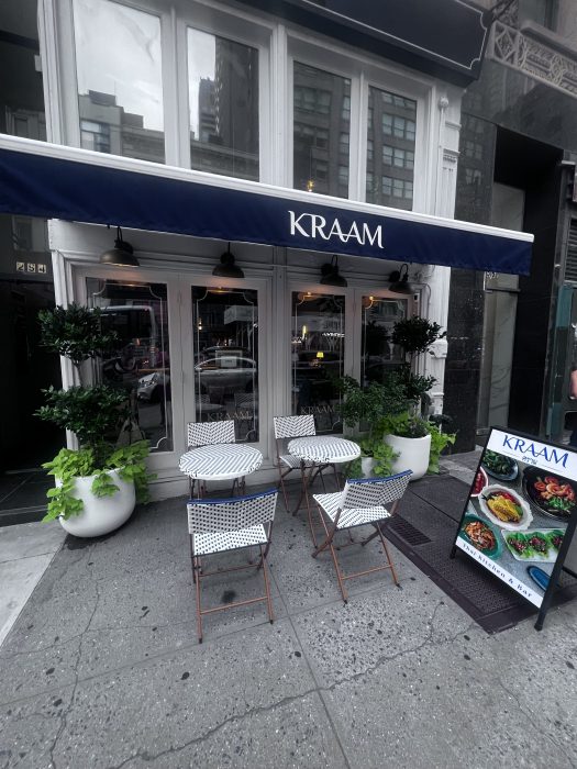 Kraam, a new Thai dining establishment in NoMad.