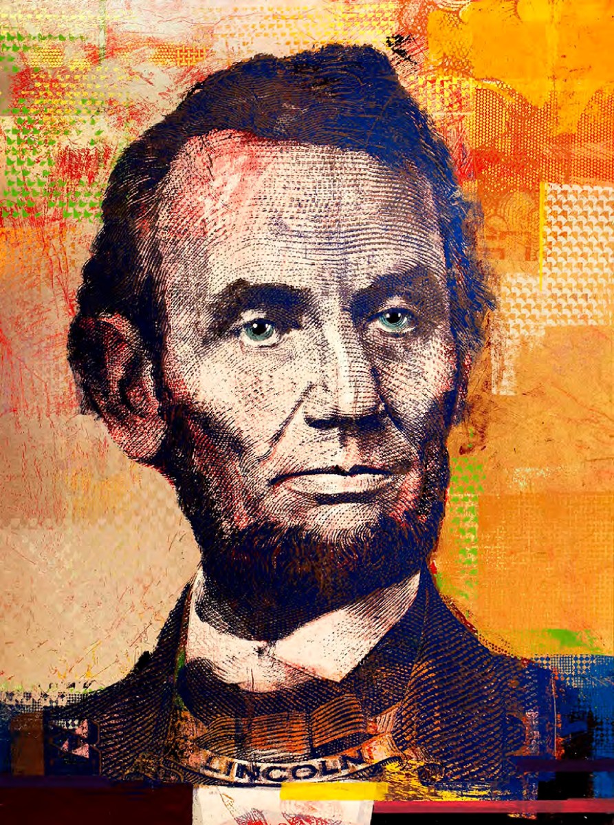 Houben R.T. depiction of Abraham Lincoln