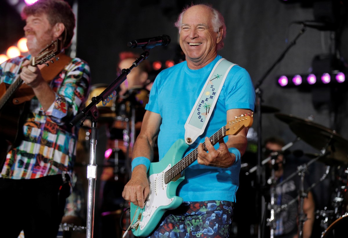 Singer Jimmy Buffett performs during NBC's 'Today' show Summer Concert Series in New York City, U.S., July 29, 2016.  