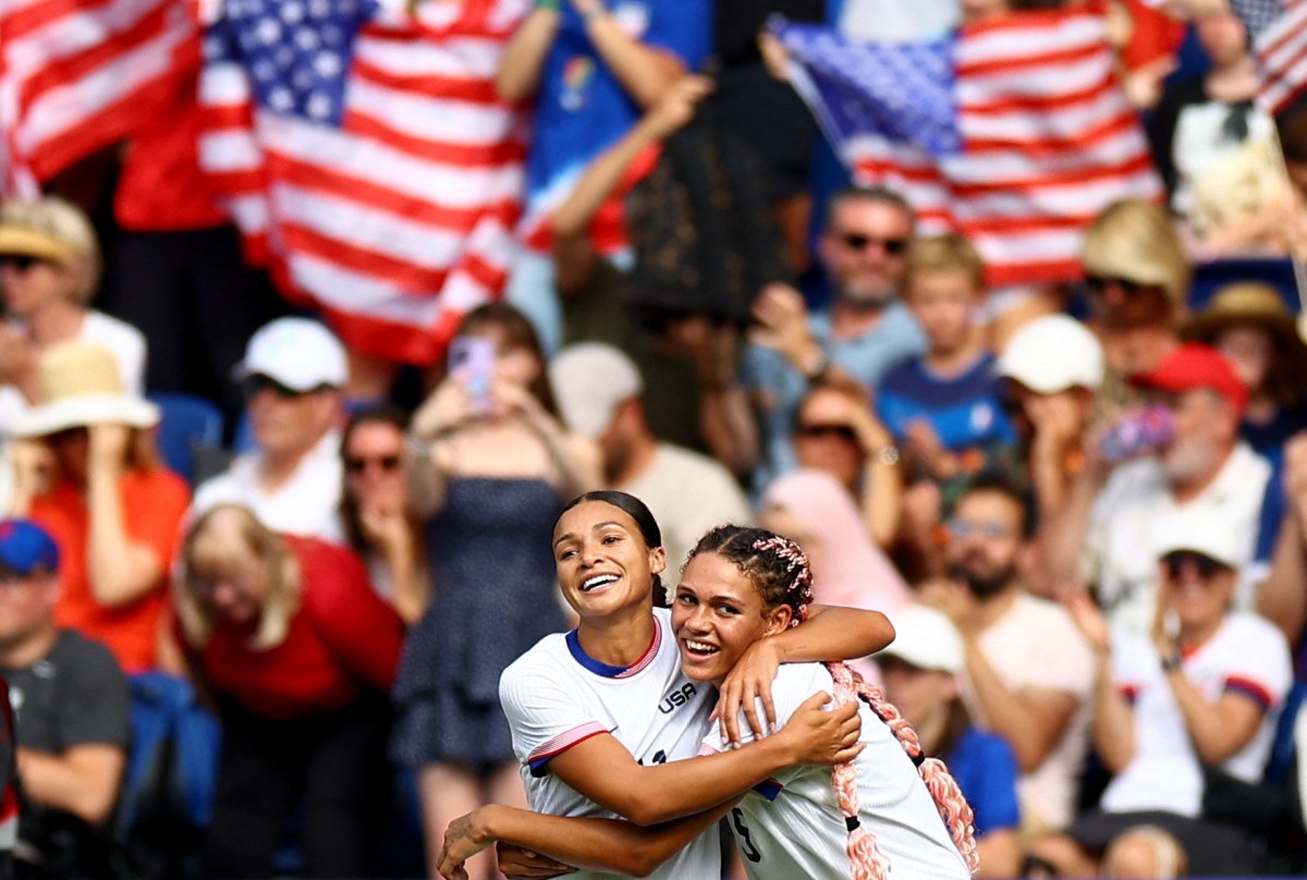 USWNT Sophia Smith Trinity Rodman Olympics