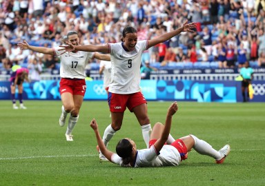 USWNT Germany Olympics semifinals Sophia Smith