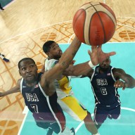 Olympics USA men's basketball Brazil