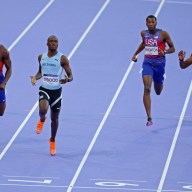 Noah Lyles Olympics 200m Letsile Tebogo