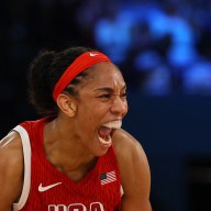 A'ja Wilson Team USA women's basketball Olympics