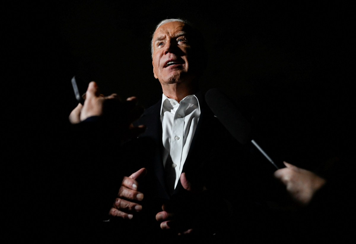 U.S. President Joe Biden speaks to the media after the Democratic National Convention (DNC) in Chicago, Illinois, U.S.