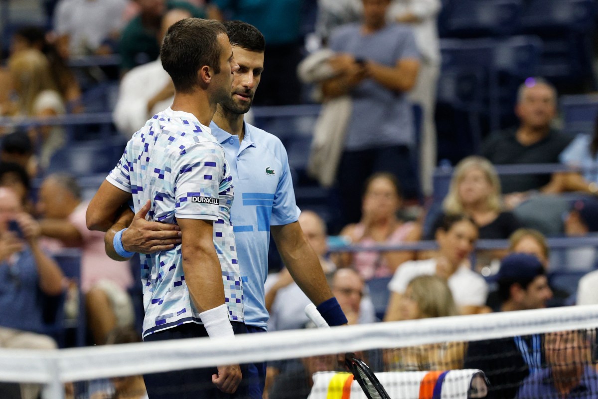 2024 US Open Novak Djokovic gets shortened 2nd round after Laslo Djere