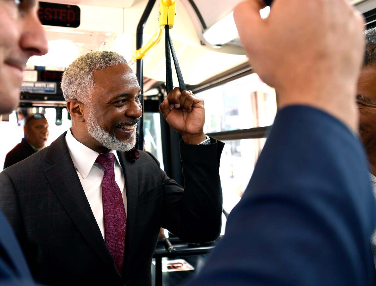 MTA New York City Transit Interim President Demetrius Crichlow