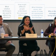 three people from the NYS Education Department on a panel