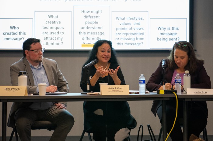 three people from the NYS Education Department on a panel