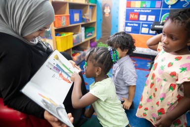 NYC child care students