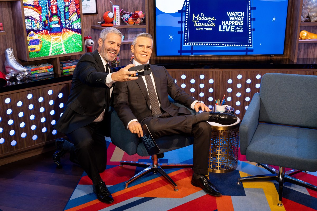 Madame Tussauds New York unveiled a new wax figure of Andy Cohen.