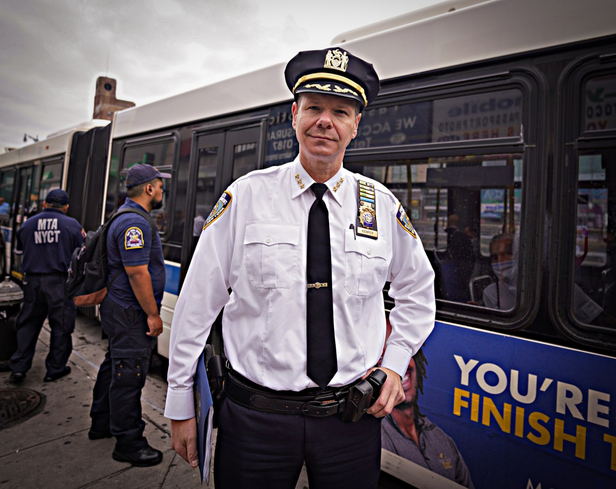 NYPD Chief of Transit Michael Kemper