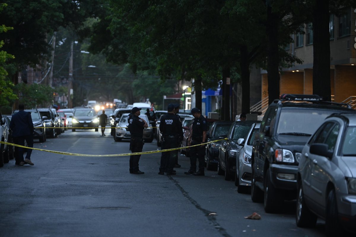 Officers from the 73 Precinct responded to their latest shooting at Riverdale Avenue and Bristol Street.