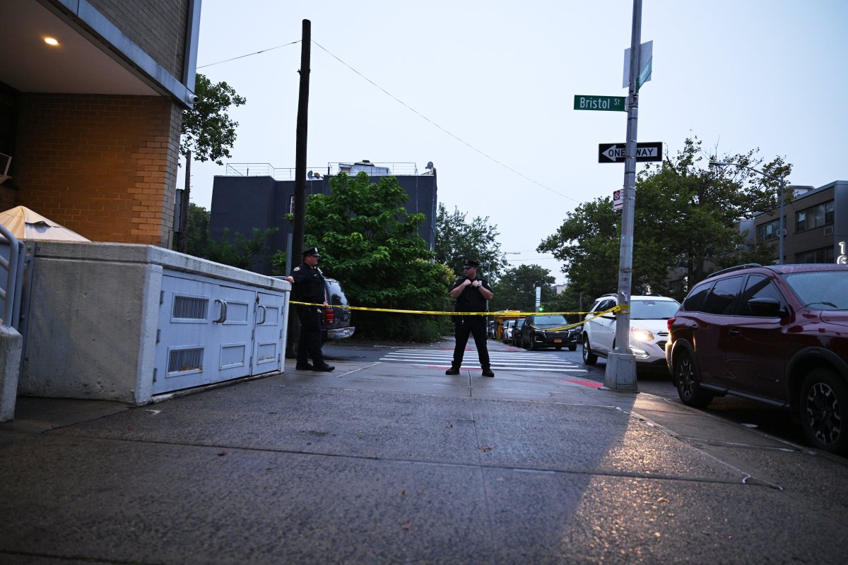 Officers from the 73 Precinct responded to their latest shooting at Riverdale Avenue and Bristol Street.