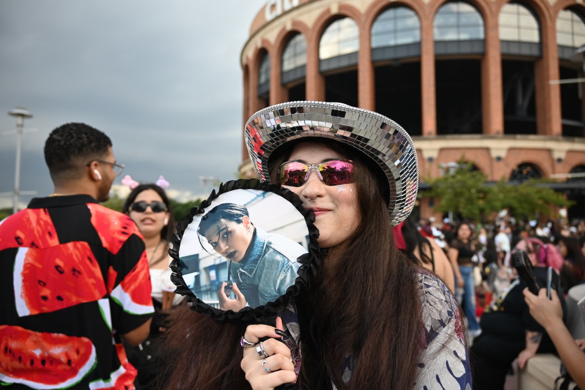 ATEEZ fans at Citi Field