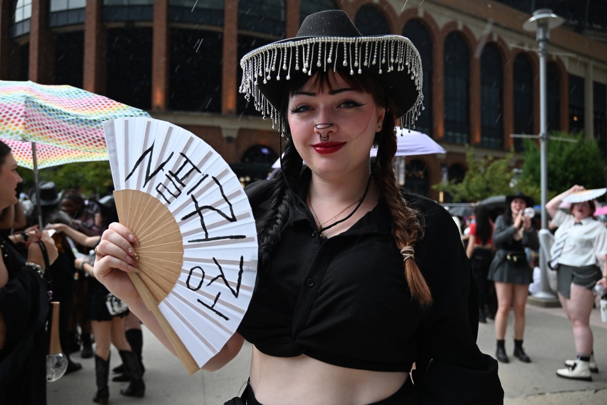 ATEEZ fans at Citi Field