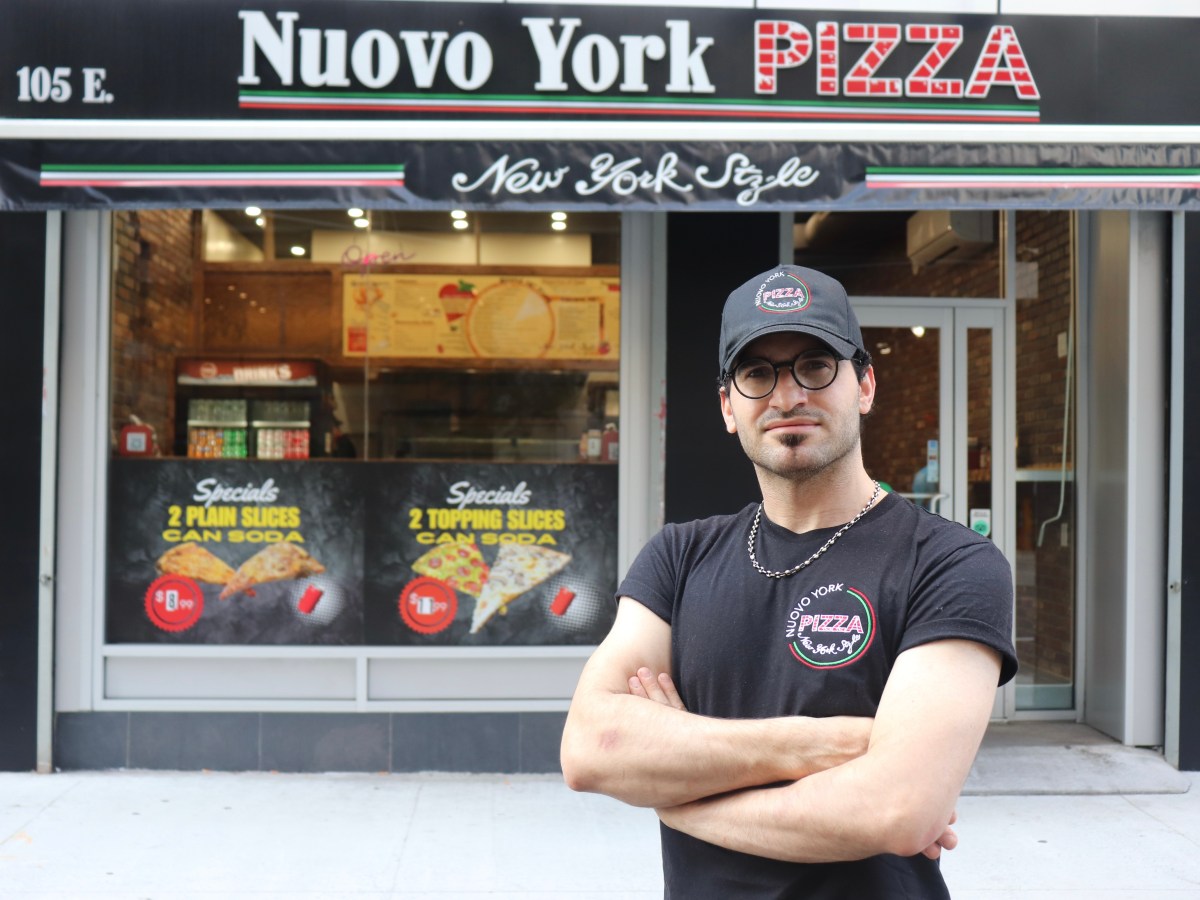 Chef Atalay Mali of Nuovo York Pizza