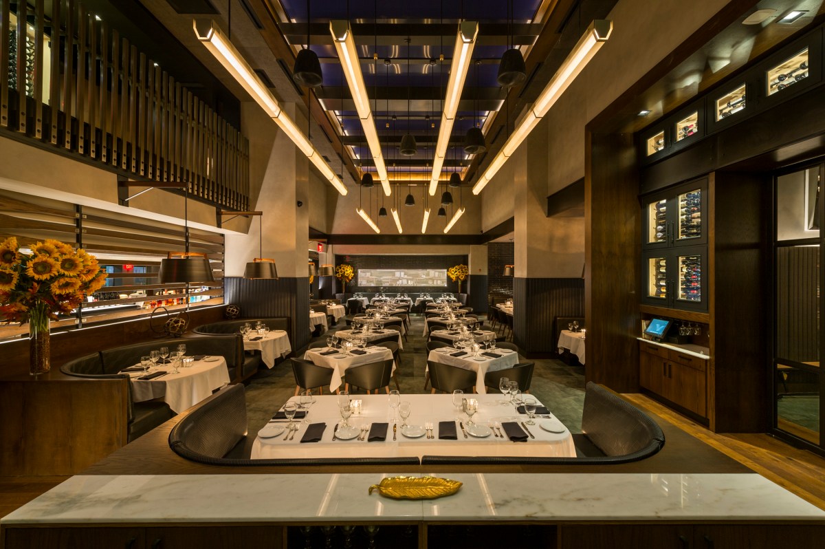 Ocean Prime's Main Dining Room