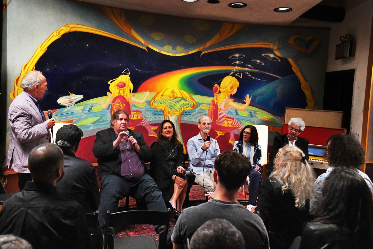 Group discussion at Electric Lady documentary screening