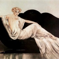 The Sofa 1937 - Louis Icart