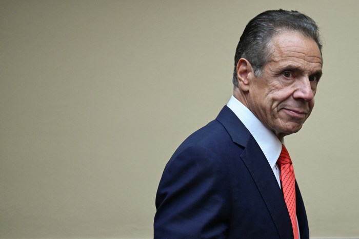 Former New York governor Andrew Cuomo testifies on Capitol Hill