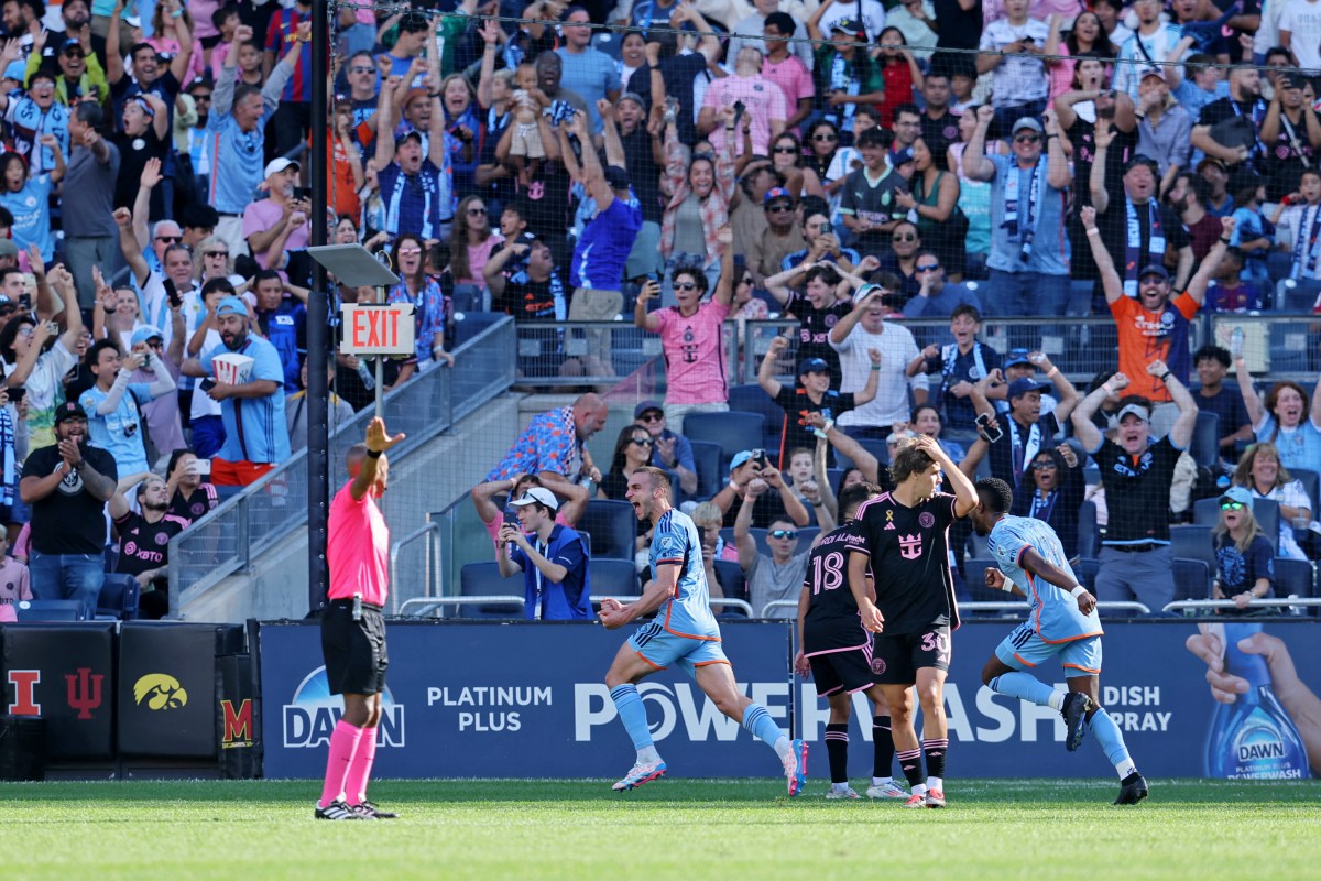 James Sands goal NYCFC Inter Miami