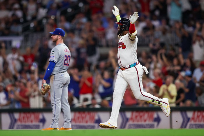 Mets Braves Pete Alonso Marcell Ozuna