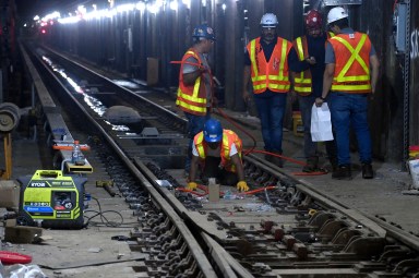 MTA signal work as part of the Five-Year Capital Plan