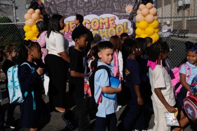 Students welcomed during new school year