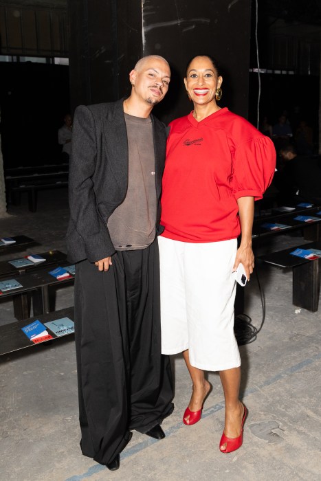 Evan Ross and Tracee Ellis Ross