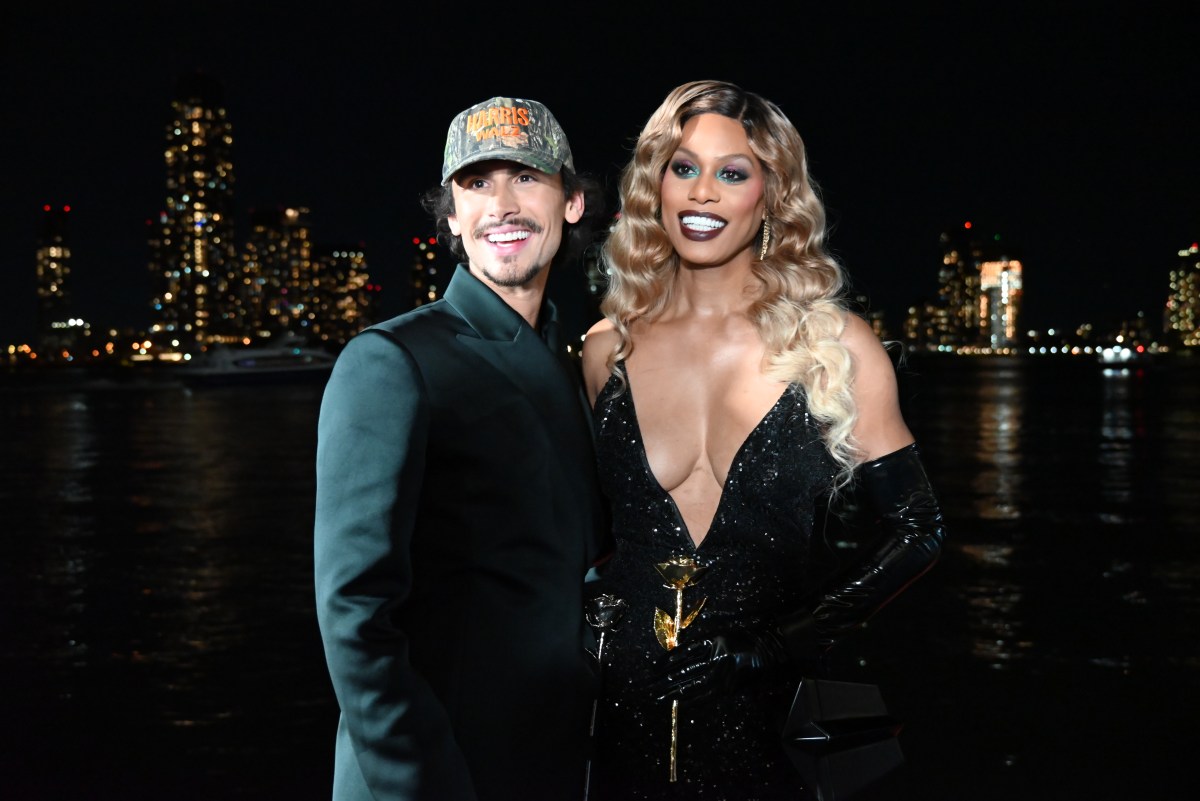 Christian Cowan and Laverne Cox