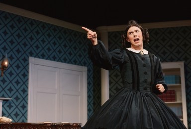 Cole Escola in "Oh, Mary!" on Broadway