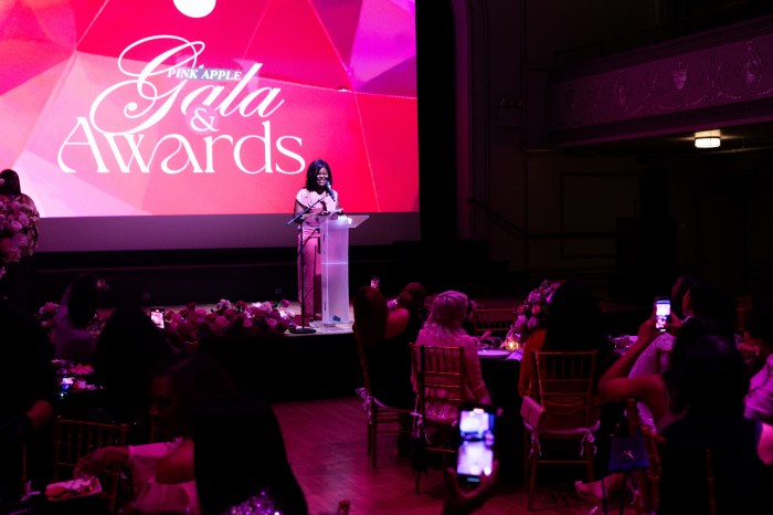 Gabrieline Reece at the Pink Apple Gala