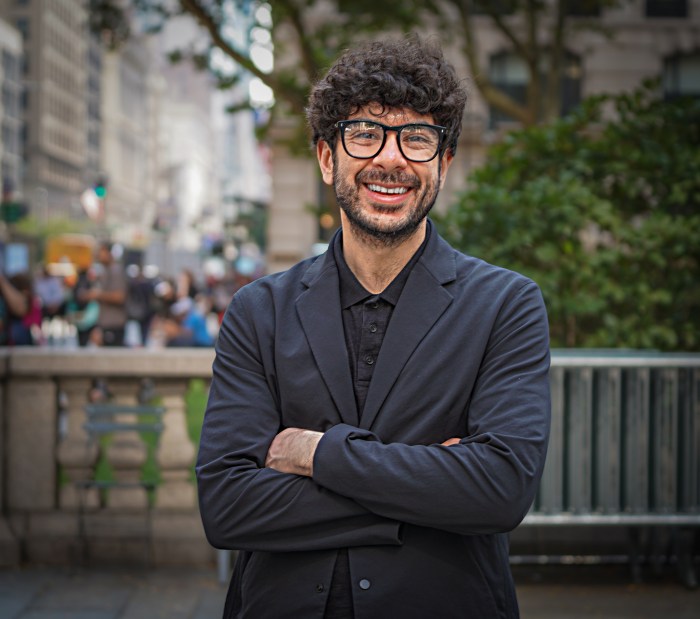 CEO of All Elite Wrestling Tony Khan spoke to amNewYork Metro Thursday during his visit to the Big Apple ahead of next week’s Grand Slam at Arthur Ashe Stadium, touching on the history of the company that has carved out a space for itself in the wrestling world that many thought to be impossible.