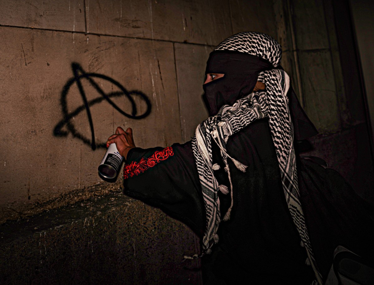 The pro-Palestine supporters marched uptown toward Grand Central Station