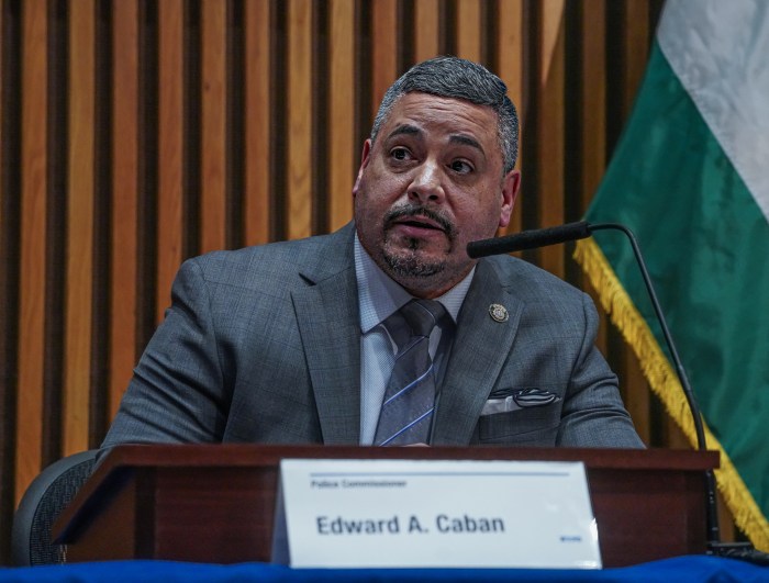 Former police commissioner Edward Caban