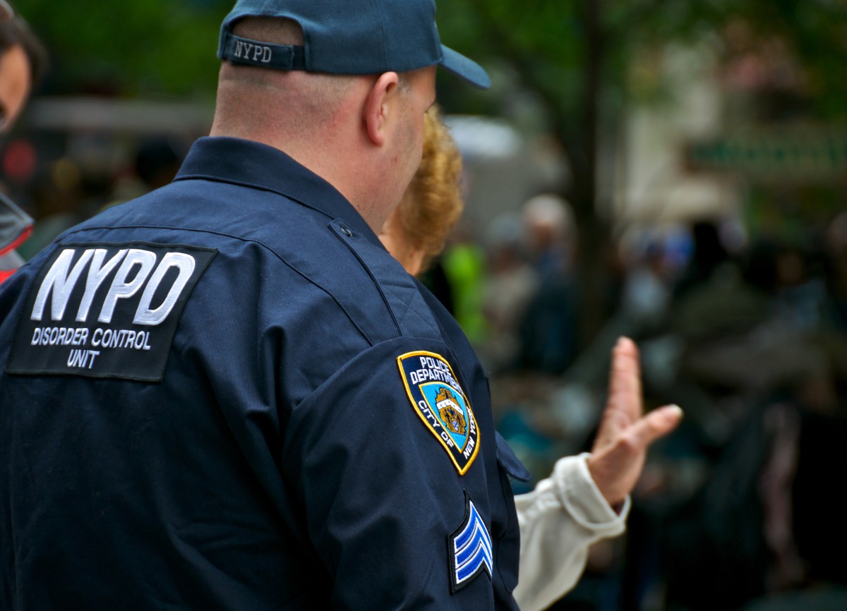 NYPD sergeant at scene